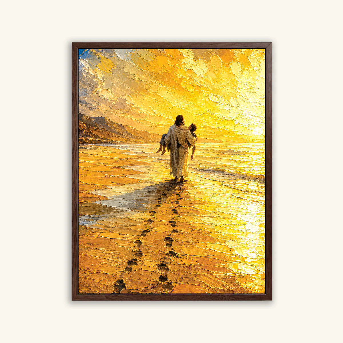 Footprints in the Sand Poem