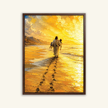 Footprints in the Sand Poem